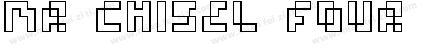 MR Chisel Four Outline字体转换